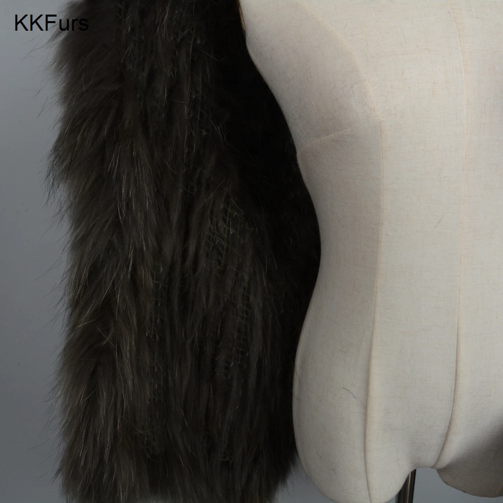 JKKFURS 2021 New Fashion Real Raccoon Fur Coat Spring Autumn Winter High Quality Knitted Women's Jacket S7105
JKKFURS 2021 New Fashion Real Raccoon Fur Coat Spring Autumn Winter High Quality Knitted Women's Jacket S7105