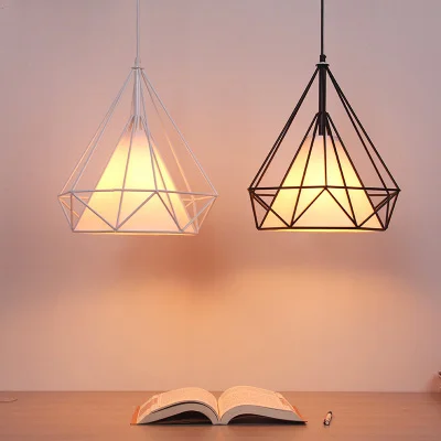 Hot modern black birdcage pendant lights iron minimalist retro light Scandinavian loft pyramid lamp metal cage with led bulb
Hot modern black birdcage pendant lights iron minimalist retro light Scandinavian loft pyramid lamp metal cage with led bulb