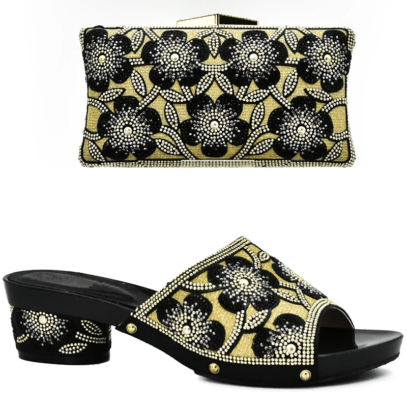 Latest Black Color Nigerian Party Shoe and Bag Sets Women Shoes and Bag Set In Italy Sales In Women Matching Shoes and Bag Set
Latest Black Color Nigerian Party Shoe and Bag Sets Women Shoes and Bag Set In Italy Sales In Women Matching Shoes and Bag Set