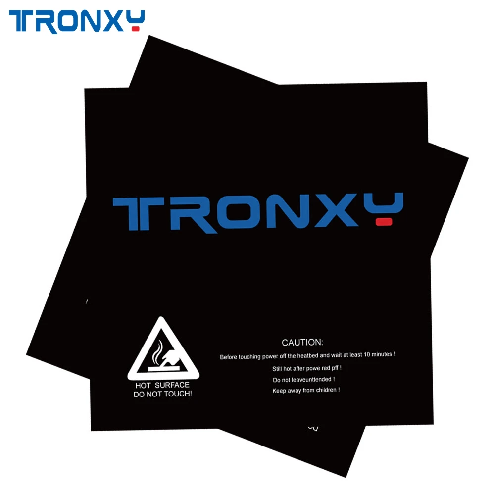 TRONXY 330*330mm 210*200mm Scrub Surface Hot Bed Sticker Heatbed Sticker Hotbed Tape For 3D Printer
TRONXY 330*330mm 210*200mm Scrub Surface Hot Bed Sticker Heatbed Sticker Hotbed Tape For 3D Printer