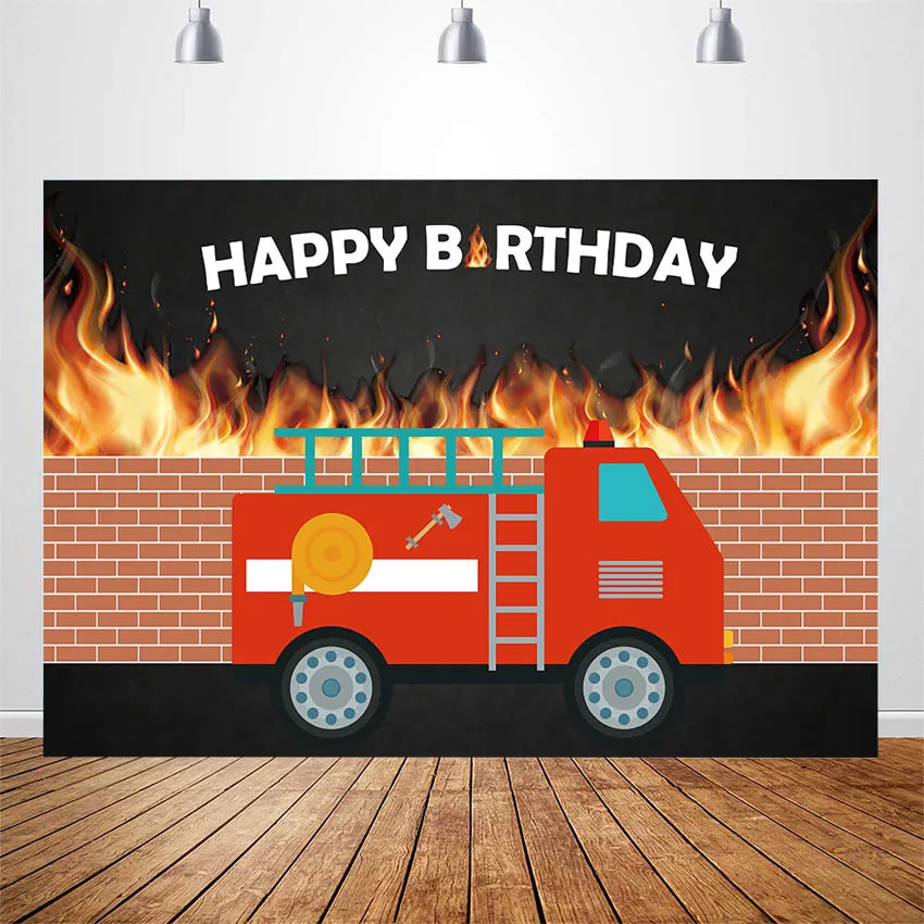 Firetruck Birthday Party Backdrop Fireman Fire Truck Firefighter Photography Background Birthday Banner Decorations Photo Booth
Firetruck Birthday Party Backdrop Fireman Fire Truck Firefighter Photography Background Birthday Banner Decorations Photo Booth