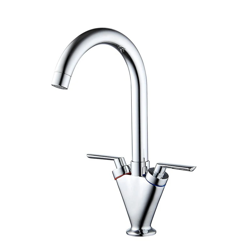 ITAS-6629 Copper hot and cold double kitchen faucet double handle single hole sink faucet-70
ITAS-6629 Copper hot and cold double kitchen faucet double handle single hole sink faucet-70