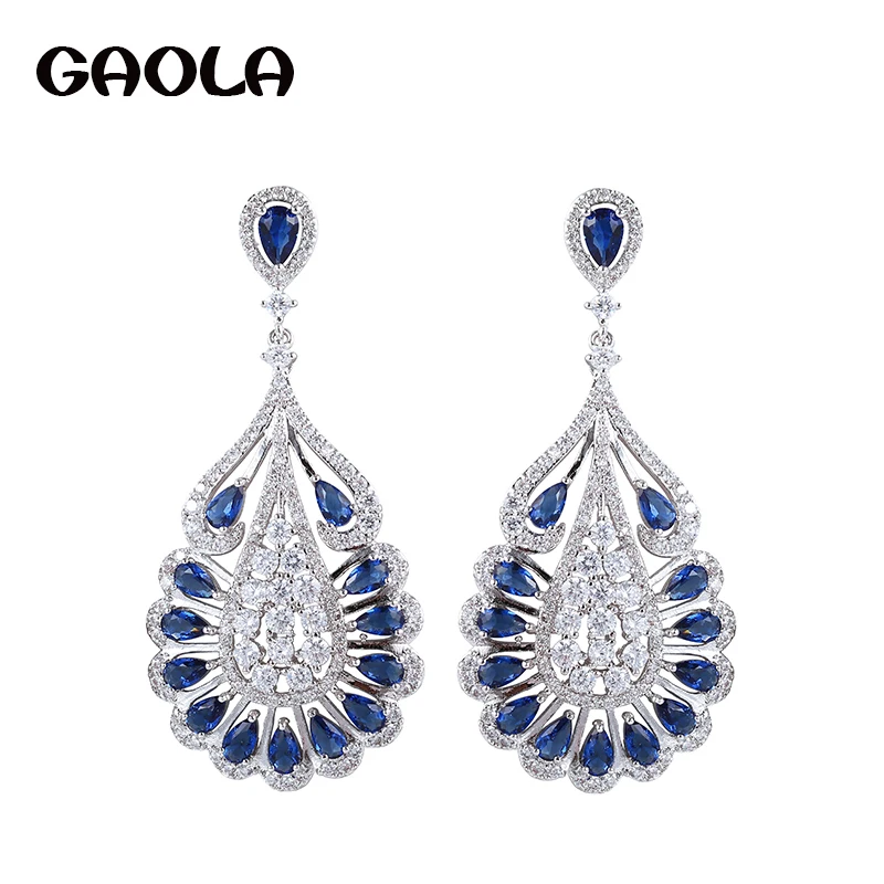 GAOLA High Quality Cubic Zircon Bridal Plant Tear Drop Dangle Earrings for Women Brincos Jewelry GLE6684
GAOLA High Quality Cubic Zircon Bridal Plant Tear Drop Dangle Earrings for Women Brincos Jewelry GLE6684