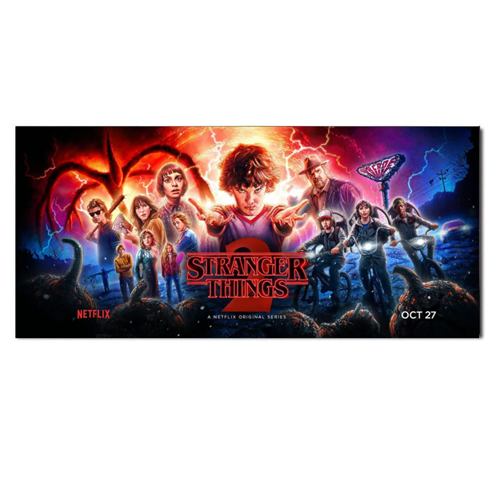 Stranger Things Season 2 Banner Movie Wall Art Paint Decor Silk Prints Silk Art Poster Paintings NoFrame
Stranger Things Season 2 Banner Movie Wall Art Paint Decor Silk Prints Silk Art Poster Paintings NoFrame