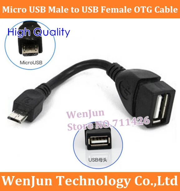 500PCS Free Shipping High Quality Micro USB 5 Pin Male to USB Female Adapter Host Cable OTG cable for tablet pc mobile phone
500PCS Free Shipping High Quality Micro USB 5 Pin Male to USB Female Adapter Host Cable OTG cable for tablet pc mobile phone