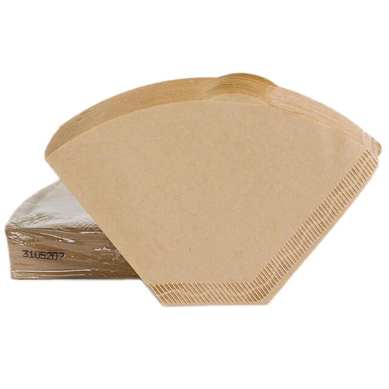 100 Pcs/Set Cone Shape Disposable Coffee Filter Paper Unbleached Pre-folded Filter Coffee Maker Strainer Tools
100 Pcs/Set Cone Shape Disposable Coffee Filter Paper Unbleached Pre-folded Filter Coffee Maker Strainer Tools