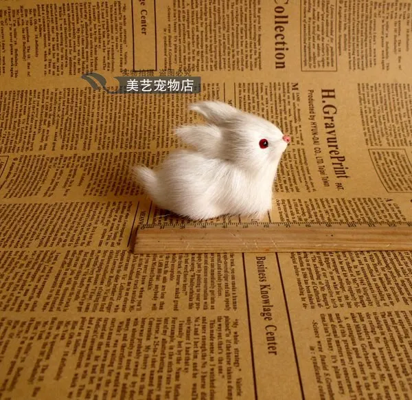 mini simulation rabbit toy lifelike small rabbit model ,home decoration about 7x4x5cm
mini simulation rabbit toy lifelike small rabbit model ,home decoration about 7x4x5cm