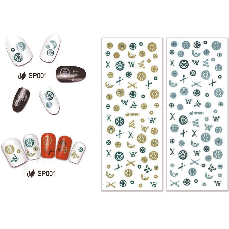 2 PCS / LOT SELF-ADHESIVE 3D NAIL SLIDER STICKER METAL METAL BLACK GOLD SILVER WHEEL GEAR KEY DIAMOND CONCH SWEET HEART SP01-12
2 PCS / LOT SELF-ADHESIVE 3D NAIL SLIDER STICKER METAL METAL BLACK GOLD SILVER WHEEL GEAR KEY DIAMOND CONCH SWEET HEART SP01-12