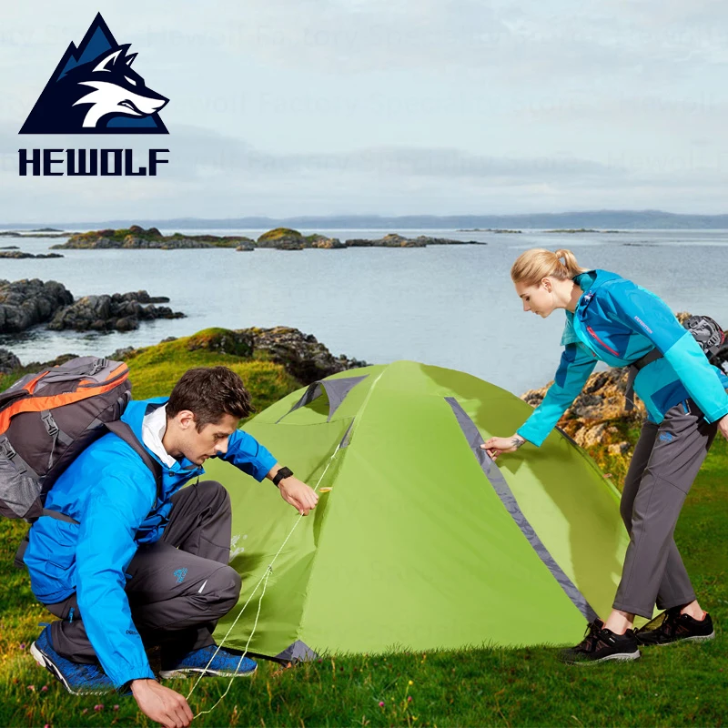 Hewolf Outdoor Camping Tent Double Layer Ultralight 2 Persons Tent Four Seasons Waterproof Breathable Winter Tent Camping Hike
Hewolf Outdoor Camping Tent Double Layer Ultralight 2 Persons Tent Four Seasons Waterproof Breathable Winter Tent Camping Hike