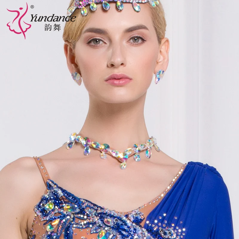 Lady New Rhyme Dance Necklace Female Modern Dance Necklaces Female National Standard Latin Match Diamond Accessory B-6576
Lady New Rhyme Dance Necklace Female Modern Dance Necklaces Female National Standard Latin Match Diamond Accessory B-6576