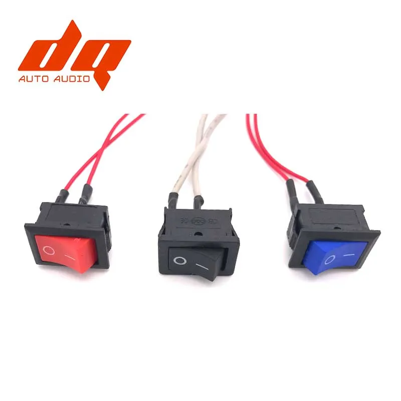 10pcs Black Red Blue Rocker Switch 20 Amp DC, Round Light 12 V Volt Kit Car 2Pin Switch Cable Wire
10pcs Black Red Blue Rocker Switch 20 Amp DC, Round Light 12 V Volt Kit Car 2Pin Switch Cable Wire