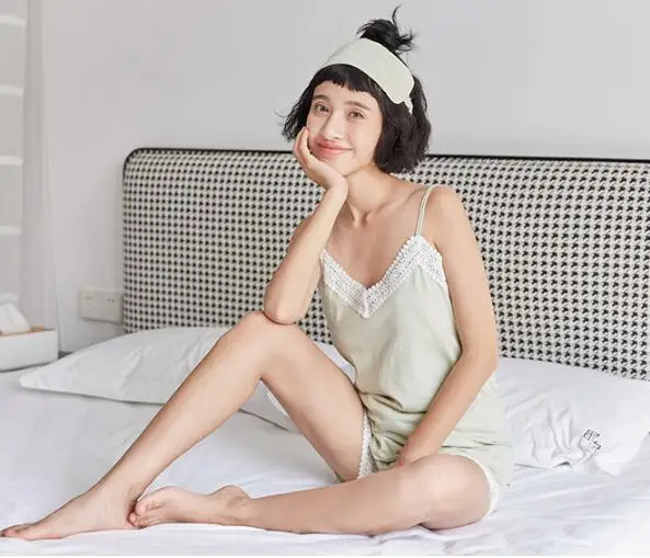 Fdfklak Fruit green 7 pieces pajamas set spring summer pajama women short sleeve cotton student's sleepwear suit pijama mujer
Fdfklak Fruit green 7 pieces pajamas set spring summer pajama women short sleeve cotton student's sleepwear suit pijama mujer
