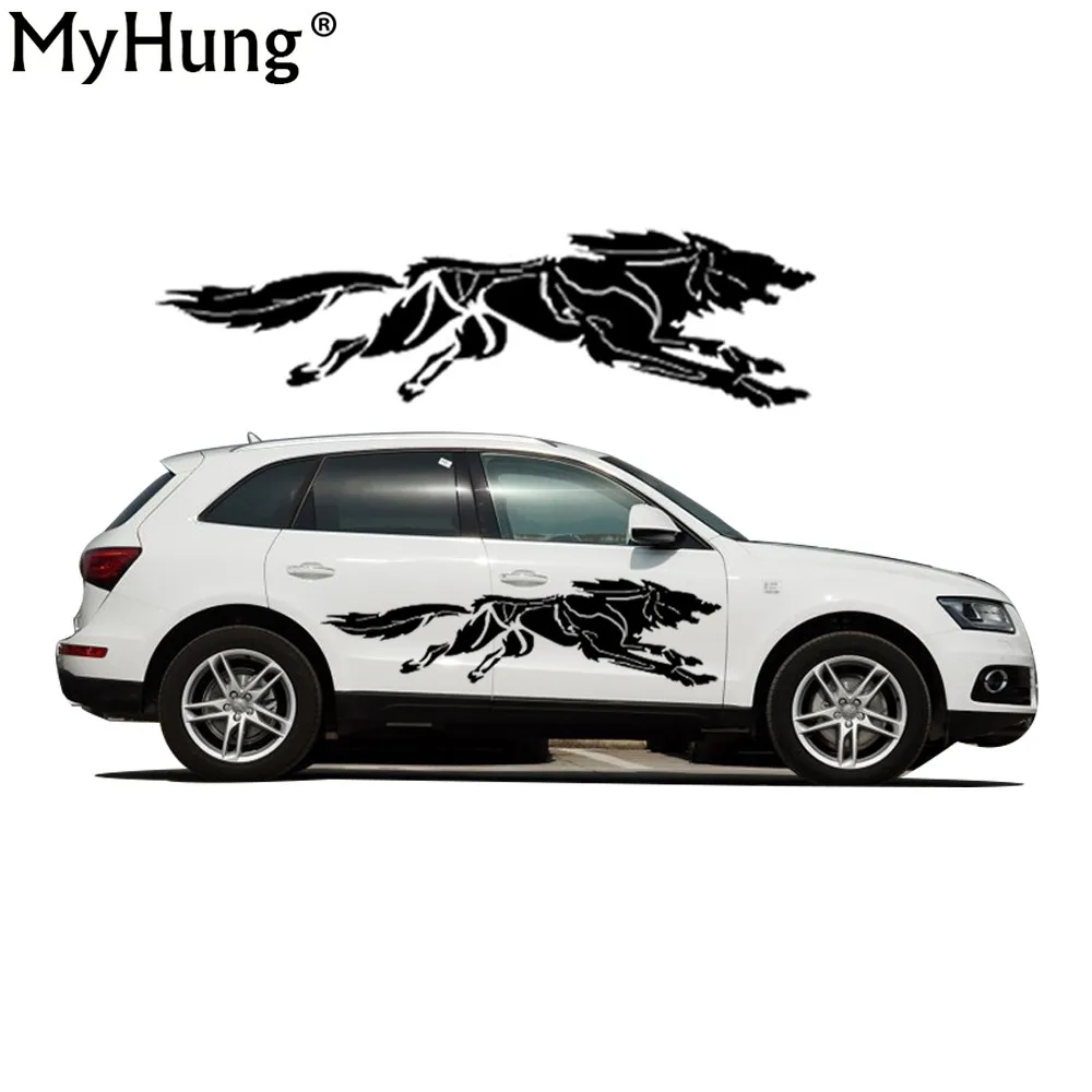 Newest Car Sticker For Audi Q5 Powerful Wolf Decals Stick On Whole Body Car Styling Case For Cars Accessories Decoration 2PCS
Newest Car Sticker For Audi Q5 Powerful Wolf Decals Stick On Whole Body Car Styling Case For Cars Accessories Decoration 2PCS
