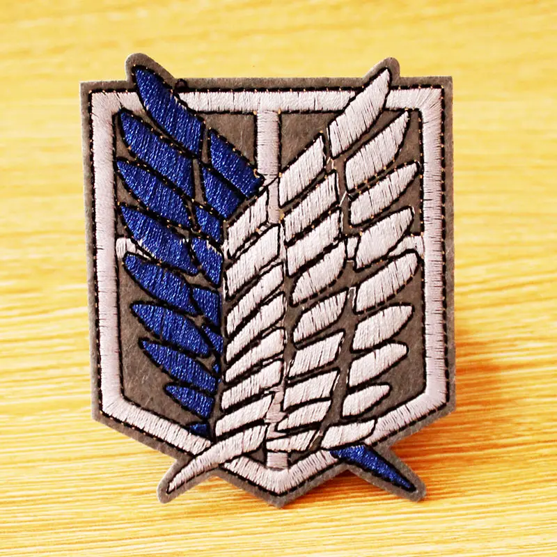 Japan Cartoon/Anime Patch DIY Hook Loop Patch Embroidered Patches For Clothing Iron On Patches On Clothes Stripe Attack On Titan
Japan Cartoon/Anime Patch DIY Hook Loop Patch Embroidered Patches For Clothing Iron On Patches On Clothes Stripe Attack On Titan