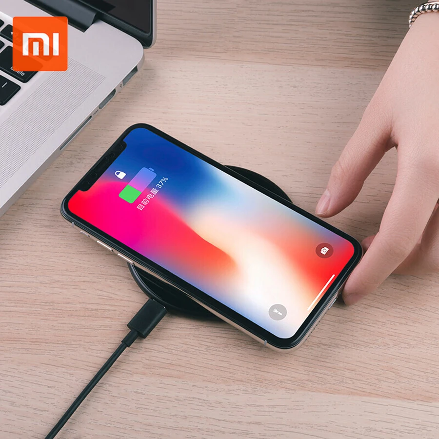 New Original Xiaom ZMI 10W Fast Wireless Charger Iphone x/8/8p Note8 S9/S9 Nokia Moto2 NEXUS 2.5D Glass Surface Wireless Charger
New Original Xiaom ZMI 10W Fast Wireless Charger Iphone x/8/8p Note8 S9/S9 Nokia Moto2 NEXUS 2.5D Glass Surface Wireless Charger