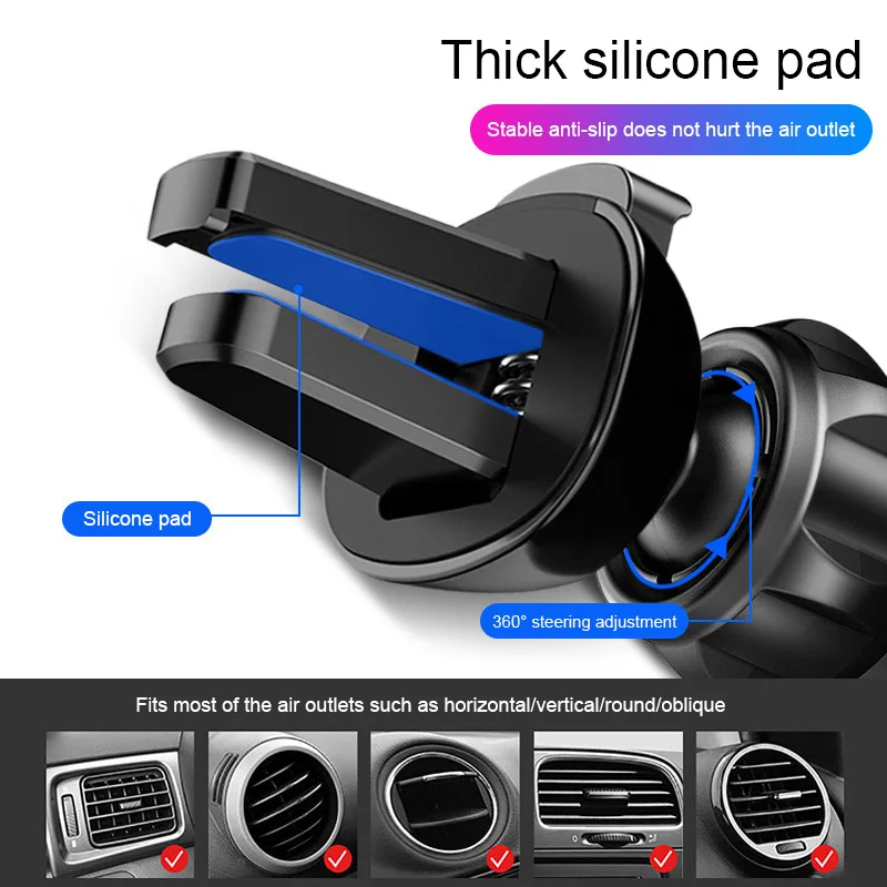 Car phone Holder Car Air Vent Mount Universal Gravity Car Holder For iPhone XS MAX Samsung Mobile Phone Holder Stand GPS Holder
Car phone Holder Car Air Vent Mount Universal Gravity Car Holder For iPhone XS MAX Samsung Mobile Phone Holder Stand GPS Holder