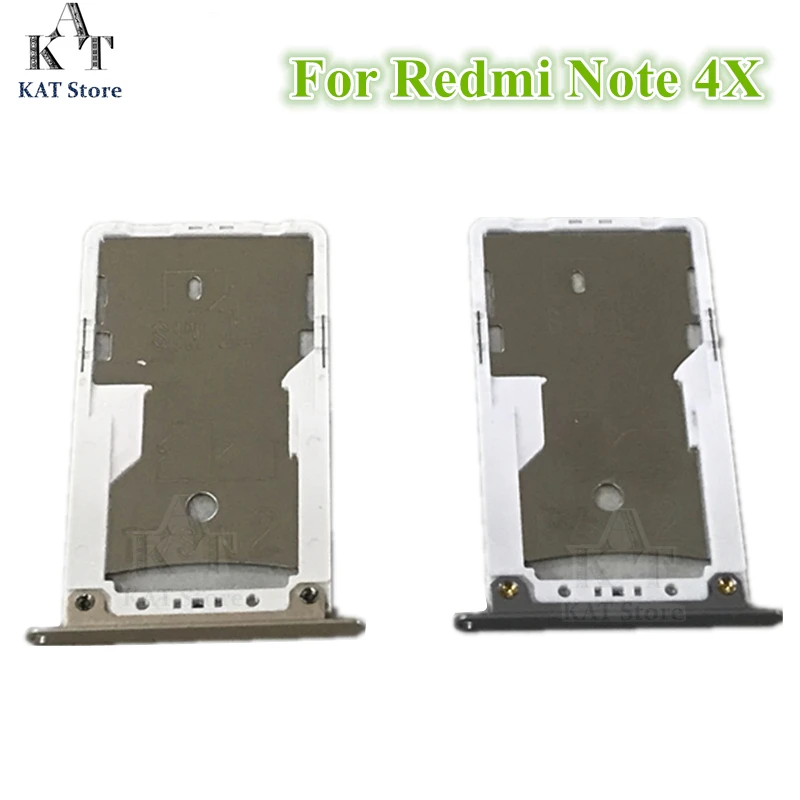 1 шт. для Redmi Note 4X лоток sim-карты Micro SD адаптер держателя слота Xiaomi Запасные части |