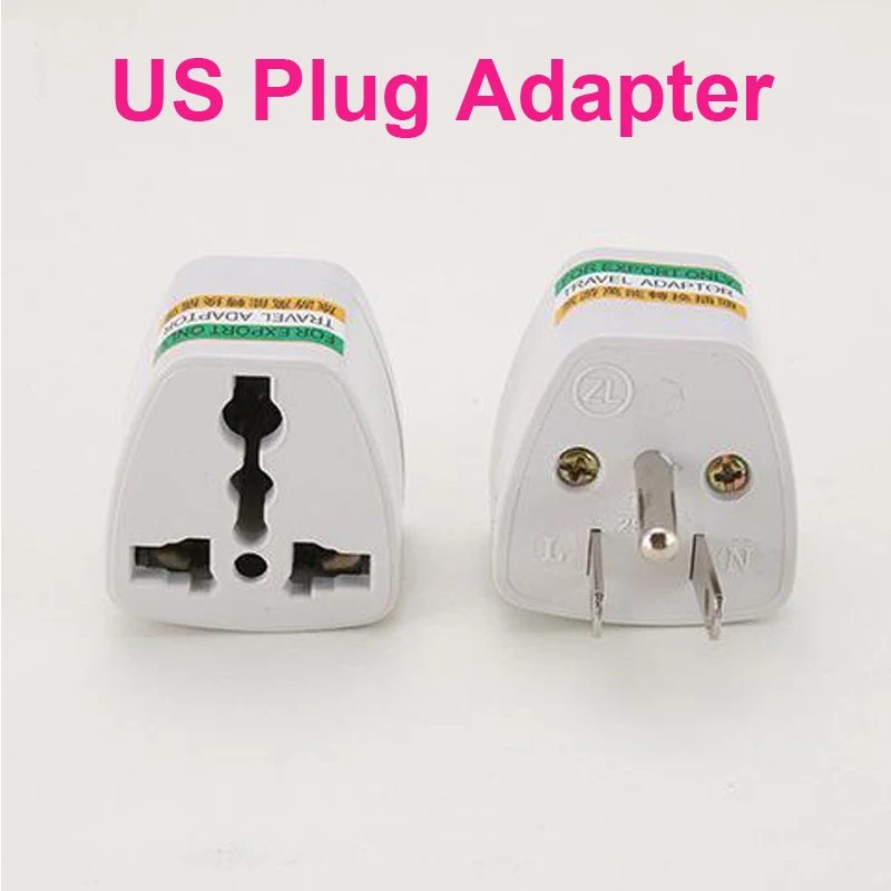 Universal adapter US plug Converter,suitable for US ,Canada,Japan ,Brazil ,Philippines,Thailand , Taiwan etc.
Universal adapter US plug Converter,suitable for US ,Canada,Japan ,Brazil ,Philippines,Thailand , Taiwan etc.