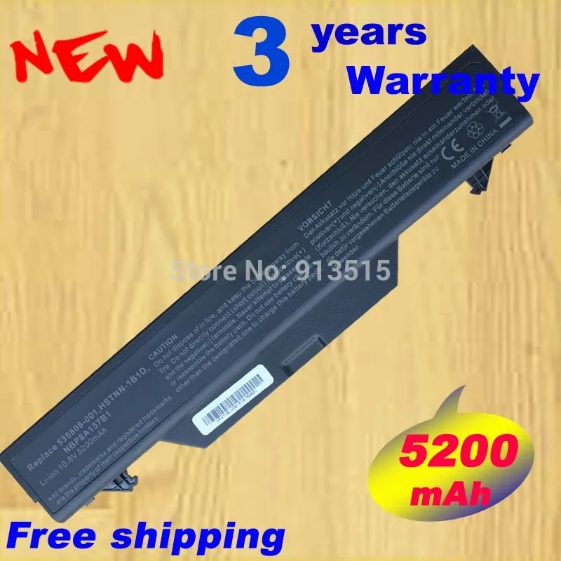 Аккумулятор 10,8 В 5200 мА · ч для HP ProBook 4510 4510s 4515s 4710s CT HSTNN-1B1D
Аккумулятор 10,8 В 5200 мА · ч для HP ProBook 4510 4510s 4515s 4710s CT HSTNN-1B1D