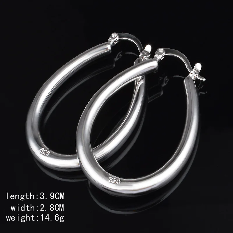 Silver Color Fashion Snake Belly Silver U-shaped Earrings For Women Sterling-silver-jewelry Oorbellen Brincos VES6535
Silver Color Fashion Snake Belly Silver U-shaped Earrings For Women Sterling-silver-jewelry Oorbellen Brincos VES6535
