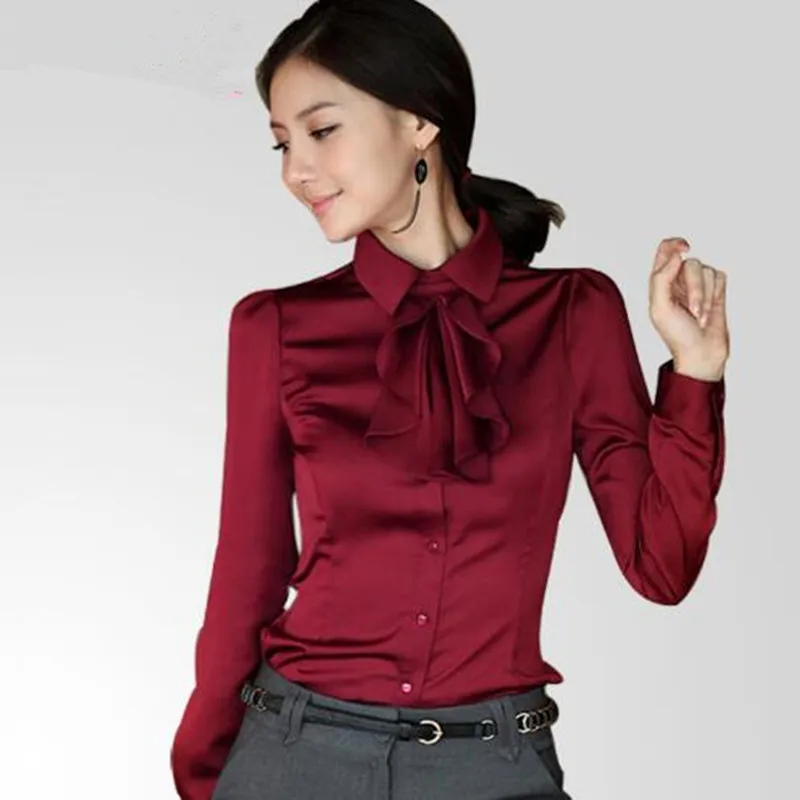 2020 Autumn Work Wear Long Sleeve Shirts Blouses Women Plus Size Slim Formal Shirt Female Winter Basic OL Blouse Shirts S-XXXXL
2020 Autumn Work Wear Long Sleeve Shirts Blouses Women Plus Size Slim Formal Shirt Female Winter Basic OL Blouse Shirts S-XXXXL