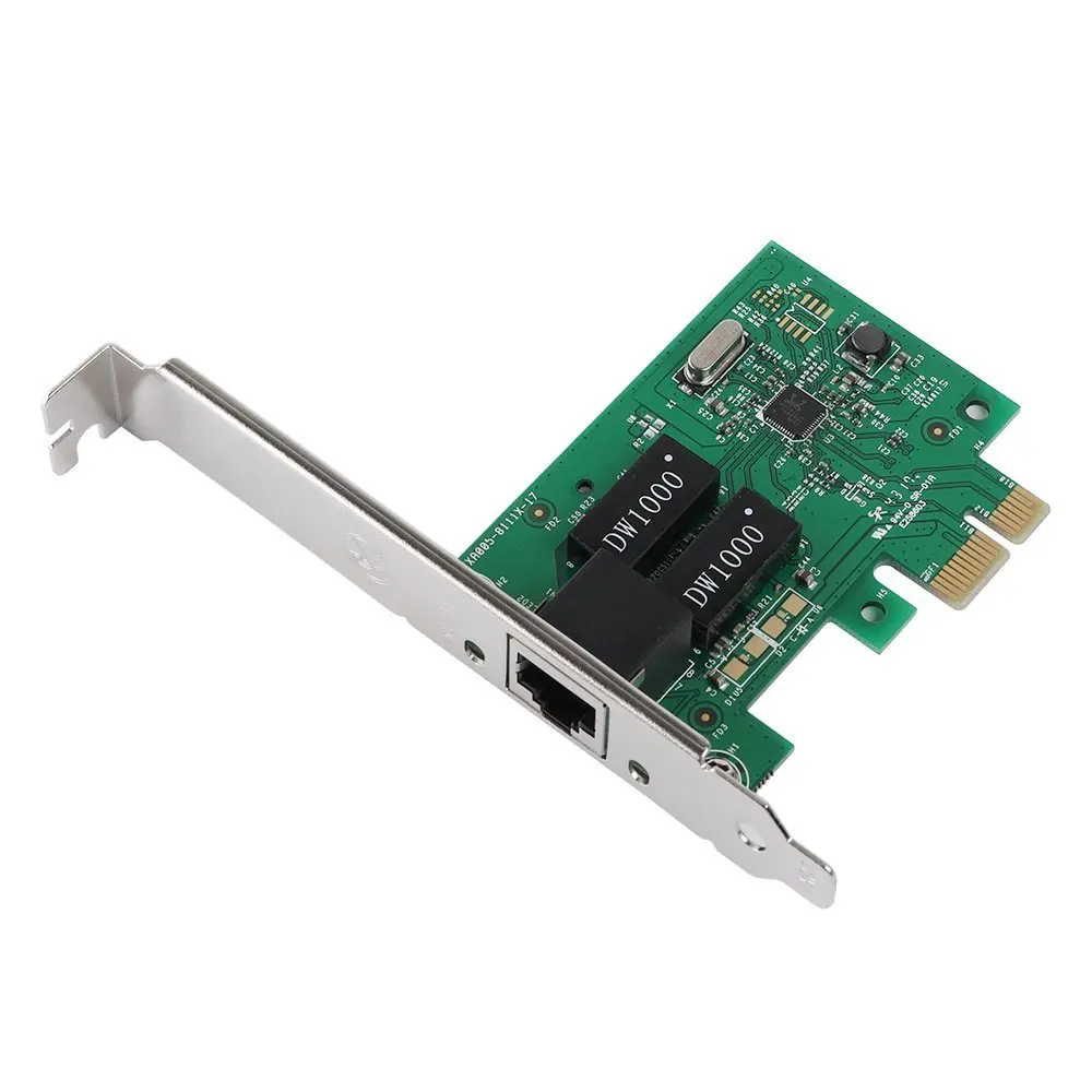 Сетевой контроллер Zeadow PCI Express Gigabit Ethernet LAN 10/100 Мбит/с PCIe RJ45 | Компьютеры и офис
