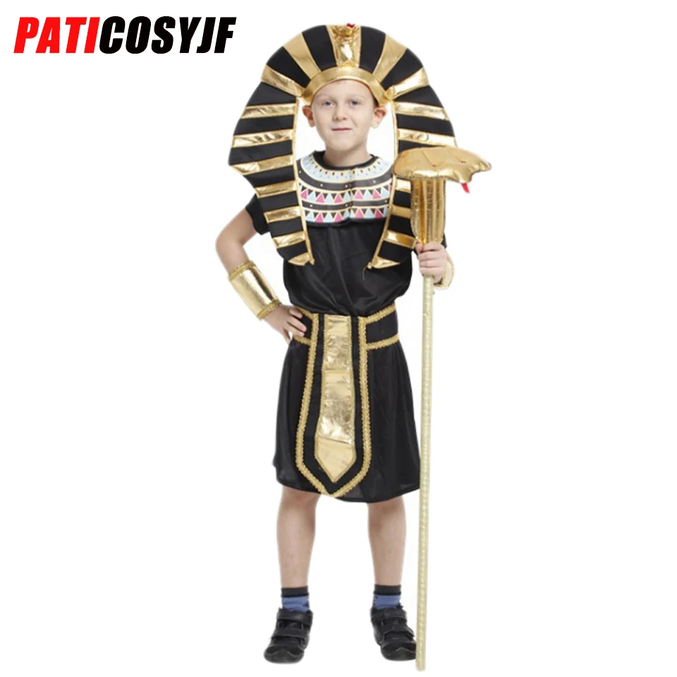 Anime Cosplay Party Kids Ramses King Of Egypt Costume For Boys Classic Egyptian Pharaoh Halloween Costume
Anime Cosplay Party Kids Ramses King Of Egypt Costume For Boys Classic Egyptian Pharaoh Halloween Costume