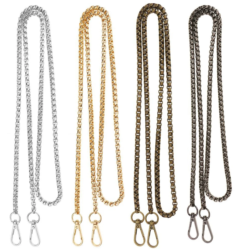 120cm Chain Straps For Bags Shoulder Handbag Chains DIY Belt Hardware For Handbags Strap Replacement Bag Accessories Parts
120cm Chain Straps For Bags Shoulder Handbag Chains DIY Belt Hardware For Handbags Strap Replacement Bag Accessories Parts