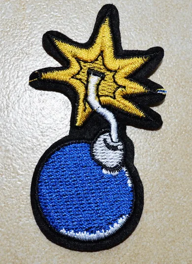 1x BOOM! cherry bomb M-80 comics retro Iron On Patches, sew on patch,Appliques, Made of Cloth,100% Guaranteed Quality
1x BOOM! cherry bomb M-80 comics retro Iron On Patches, sew on patch,Appliques, Made of Cloth,100% Guaranteed Quality