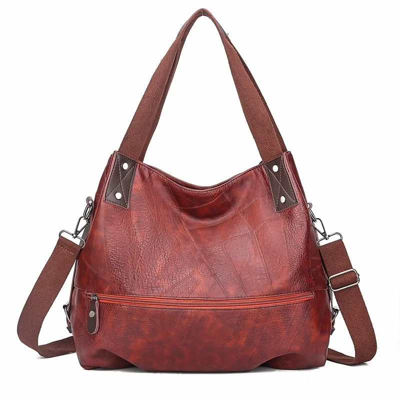 2019 Women Leather Handbags High Qaulity Top-handle Bags Ladies Vintage Sac A Main Large Capacity Casual Tote Bag Women Hand Bag
2019 Women Leather Handbags High Qaulity Top-handle Bags Ladies Vintage Sac A Main Large Capacity Casual Tote Bag Women Hand Bag