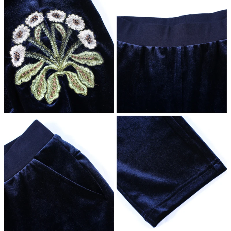 4XL plus size sets gold velvet fashion suit women autumn velvet sweater leisure three-piece sportswear women's sets pants suits
4XL plus size sets gold velvet fashion suit women autumn velvet sweater leisure three-piece sportswear women's sets pants suits