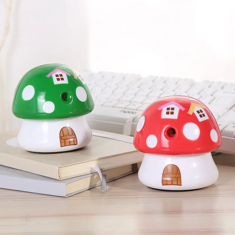 Coloffice Children's Cartoon Cute Mushroom Pencil Sharpener Student Learning Stationery Supplies hand-cranked sharpener 1Piece
Coloffice Children's Cartoon Cute Mushroom Pencil Sharpener Student Learning Stationery Supplies hand-cranked sharpener 1Piece