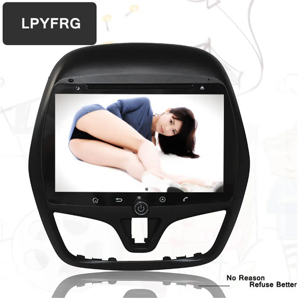 9 "HD 1024*600 android 10 0 автомобильный dvd плеер GPS радио для Chevrolet new Spark 2017 2018
