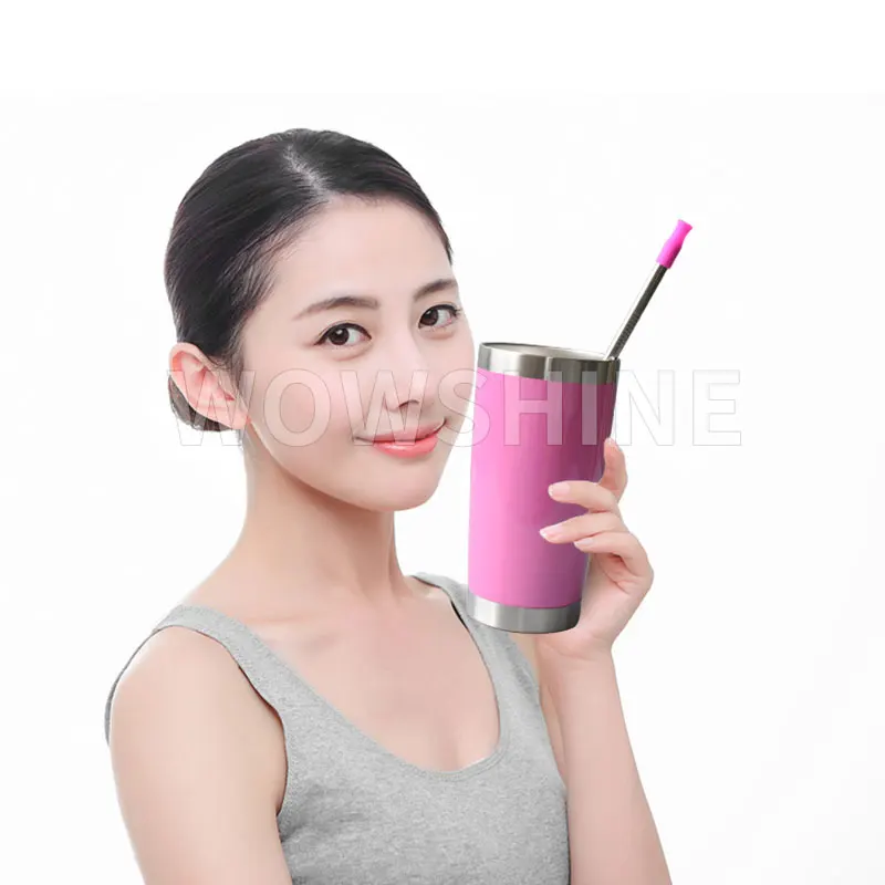 Wowshine New Free shipping 100pcs silicone sleeve stainless steel straw mouth protector for 8mm Diameter straws
Wowshine New Free shipping 100pcs silicone sleeve stainless steel straw mouth protector for 8mm Diameter straws
