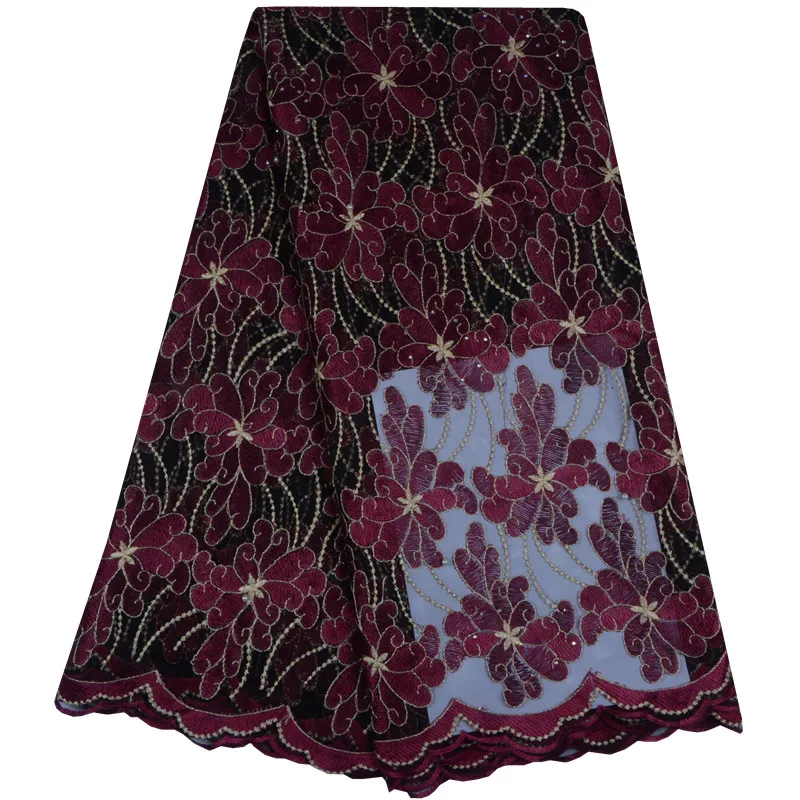 Latest Nigerian Laces Fabrics With Beaded Stones High Quality Tulle African Laces Fabric Wedding African French Tulle Lace 1130
Latest Nigerian Laces Fabrics With Beaded Stones High Quality Tulle African Laces Fabric Wedding African French Tulle Lace 1130