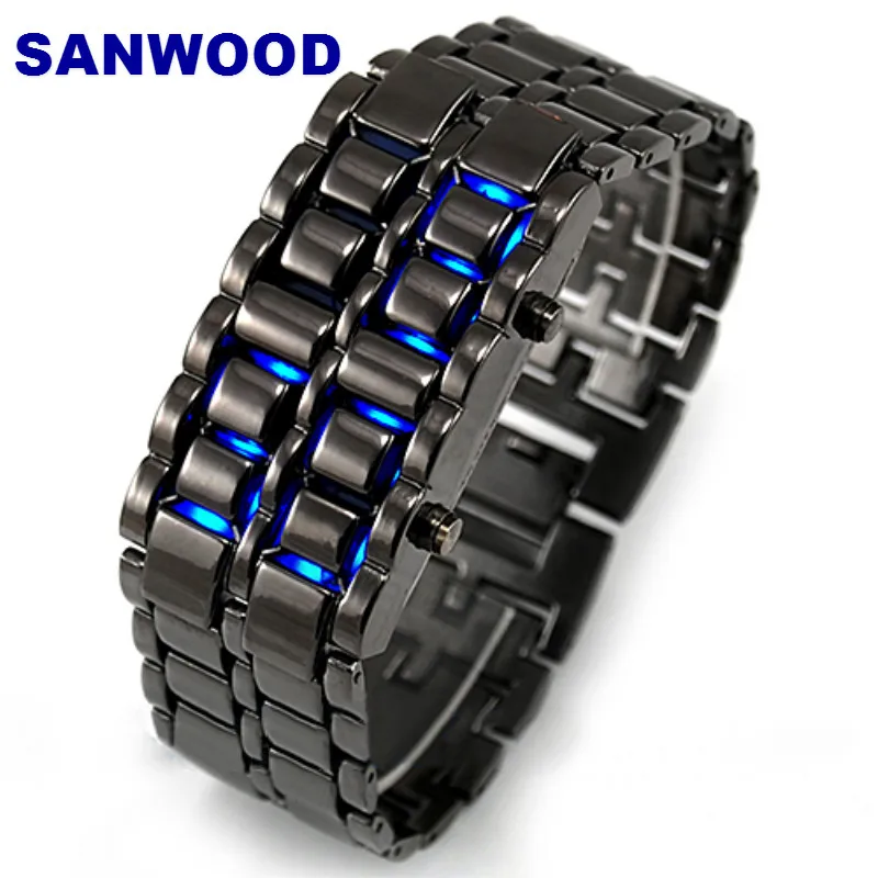 Men's Women's Lava Stainless Steel LED Digital Quartz Bracelet Watch Wristwatch Electronics Bracelet Relojes
Men's Women's Lava Stainless Steel LED Digital Quartz Bracelet Watch Wristwatch Electronics Bracelet Relojes