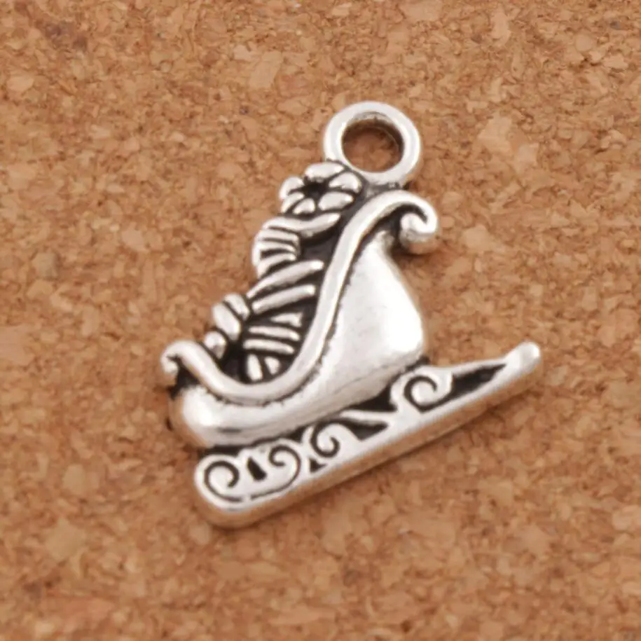 Santa Sleigh Full of Gift Charm Beads Pendants 20pcs Zinc Alloy Fit Bracelets Necklace 18.6x17mm Earrings L786
Santa Sleigh Full of Gift Charm Beads Pendants 20pcs Zinc Alloy Fit Bracelets Necklace 18.6x17mm Earrings L786