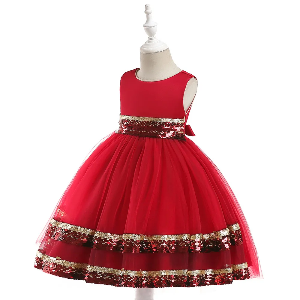 Four Colors Sleeveless O-Neck Sashes With Beading Ribbons Kids Princess Flower Girls Dress Ball Gown Summer
Four Colors Sleeveless O-Neck Sashes With Beading Ribbons Kids Princess Flower Girls Dress Ball Gown Summer