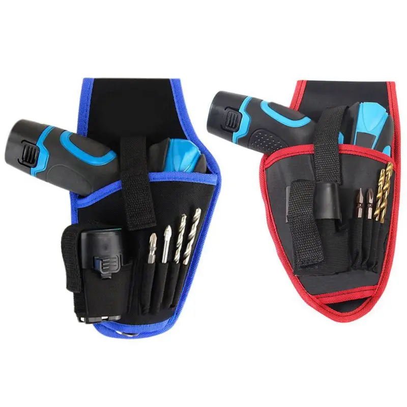 Tool Bag Portable Drill Holder Cordless Tool Drill Waist Tool Belt Bag Red/Blue Electric Drill Bags
Tool Bag Portable Drill Holder Cordless Tool Drill Waist Tool Belt Bag Red/Blue Electric Drill Bags