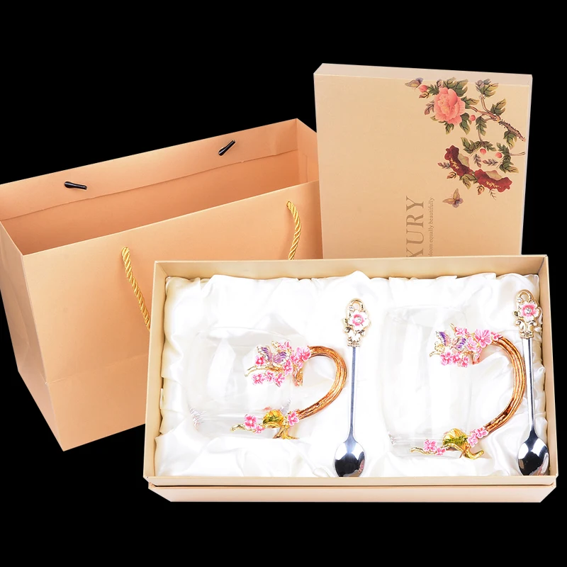 Peony flower enamel cup crystal glass with lid cup household teacup coffee mug Holiday gift to friends Household coffee cups
Peony flower enamel cup crystal glass with lid cup household teacup coffee mug Holiday gift to friends Household coffee cups
