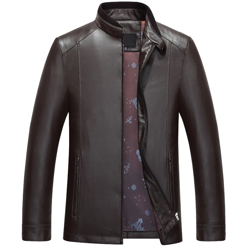 2017 Spring New Fashion Stand Collar Cazadoras Moto Cuero Hombre Excellent Quality Slim Chaquetas De Cuero
2017 Spring New Fashion Stand Collar Cazadoras Moto Cuero Hombre Excellent Quality Slim Chaquetas De Cuero