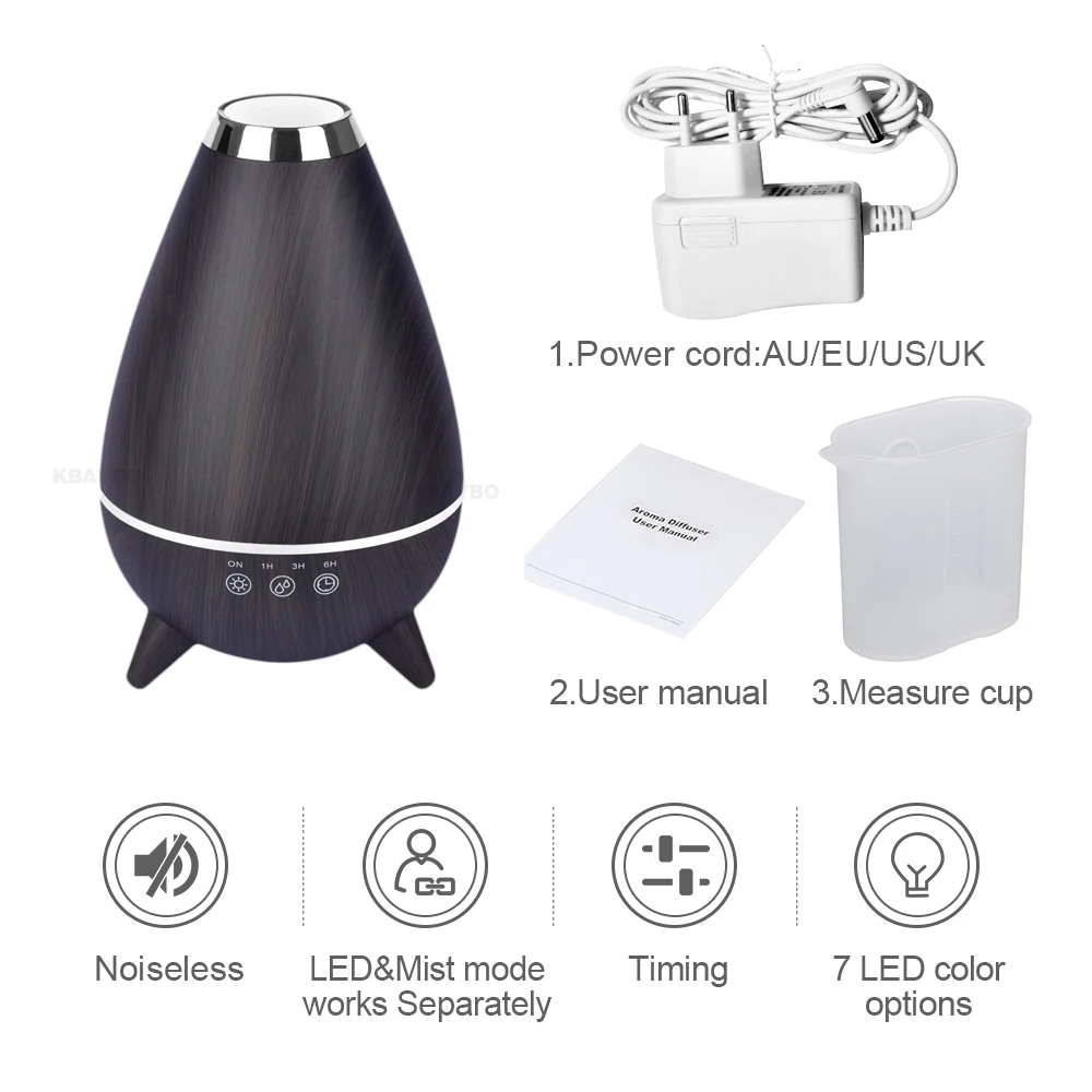 400ml Hot Sale LED Light Ultrasonic Aroma Air Humidifier Mist Maker Electric Essential Oil Diffuser Aromatherapy Fogger purifier
400ml Hot Sale LED Light Ultrasonic Aroma Air Humidifier Mist Maker Electric Essential Oil Diffuser Aromatherapy Fogger purifier