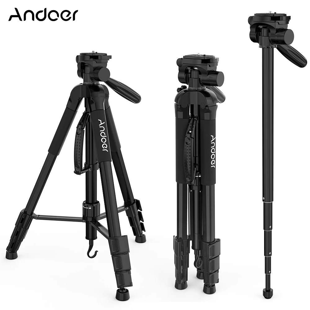 Штатив-монопод Andoer для камеры, легкий портативный дорожный Трипод для цифровой зеркальной камеры Canon, Nikon, с сумкой для переноски
Штатив-монопод Andoer для камеры, легкий портативный дорожный Трипод для цифровой зеркальной камеры Canon, Nikon, с сумкой для переноски