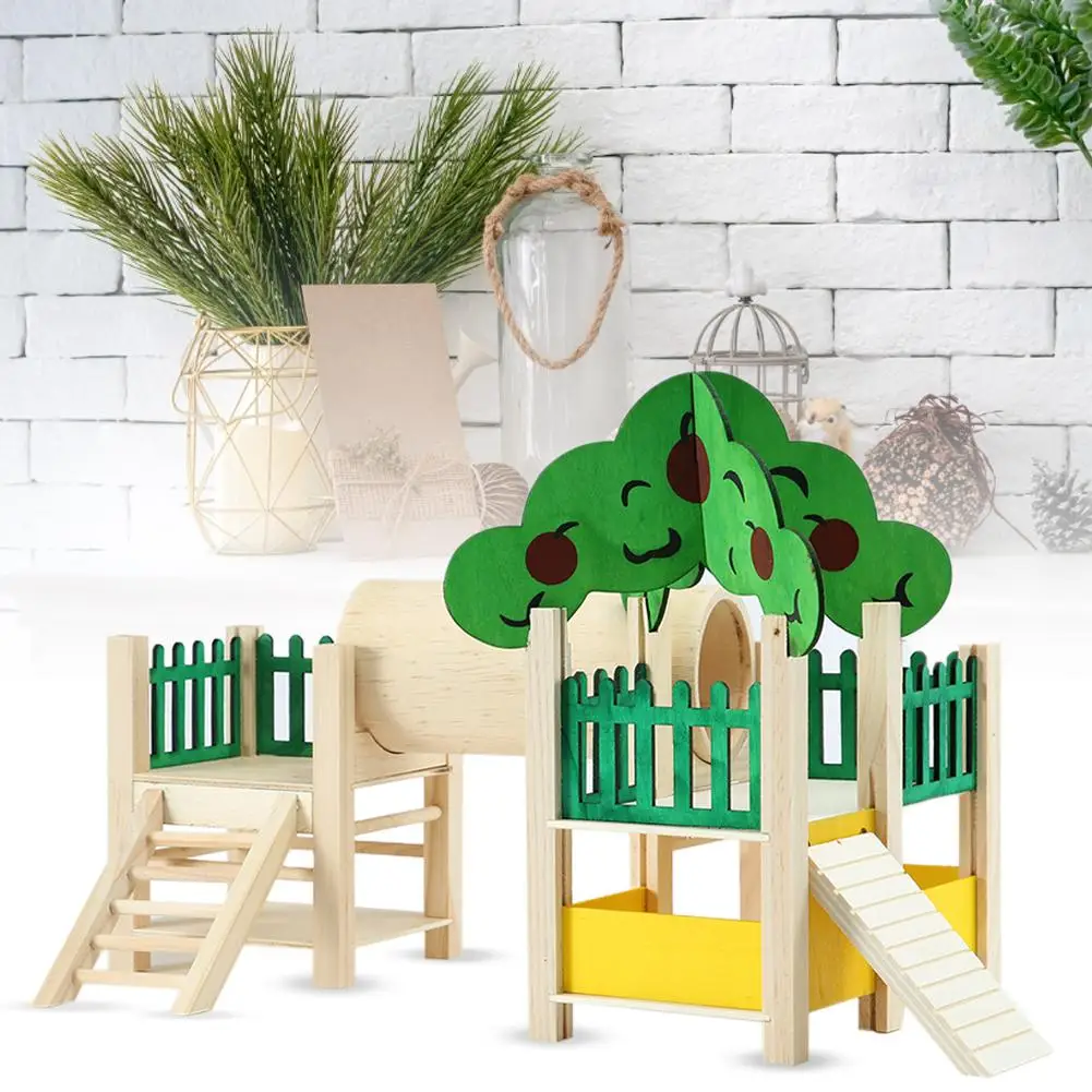 Hamster Playstand Playground Perch Gym Stand Playpen Ladders Exercise Playgym with Feeder Cage Accessories Exercise Toy
Hamster Playstand Playground Perch Gym Stand Playpen Ladders Exercise Playgym with Feeder Cage Accessories Exercise Toy