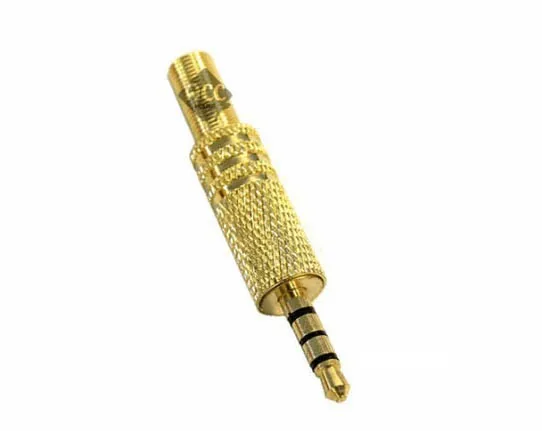 50pcs 1/8" 3.5mm 4pole Audio Stereo TRR Headphone Mini Gold plate Socket Jack Plug Connector with Spring Relief
50pcs 1/8" 3.5mm 4pole Audio Stereo TRR Headphone Mini Gold plate Socket Jack Plug Connector with Spring Relief