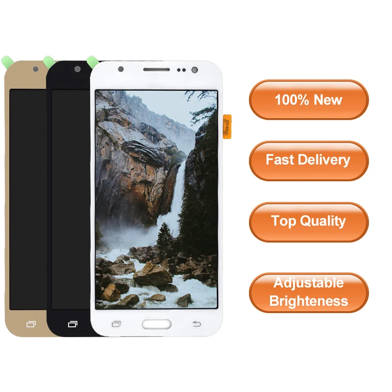 Фото 10 штук lcds для Samsung Galaxy J5 2015 j500 SM-J500F J500H J500FN J500M J500Y сенсорный экран дигитайзер + LCDs
