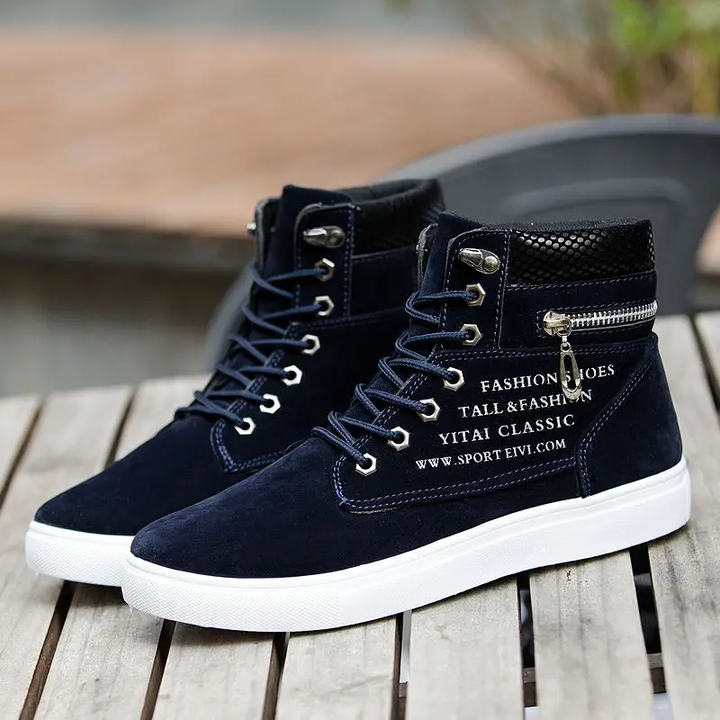 LAISUMK New Retro Large Size Fashion Men'S Boots Autumn/Winter High Help Warm Lace Fight Color Plate Shoes Hot Wild Casual Shoes
LAISUMK New Retro Large Size Fashion Men'S Boots Autumn/Winter High Help Warm Lace Fight Color Plate Shoes Hot Wild Casual Shoes