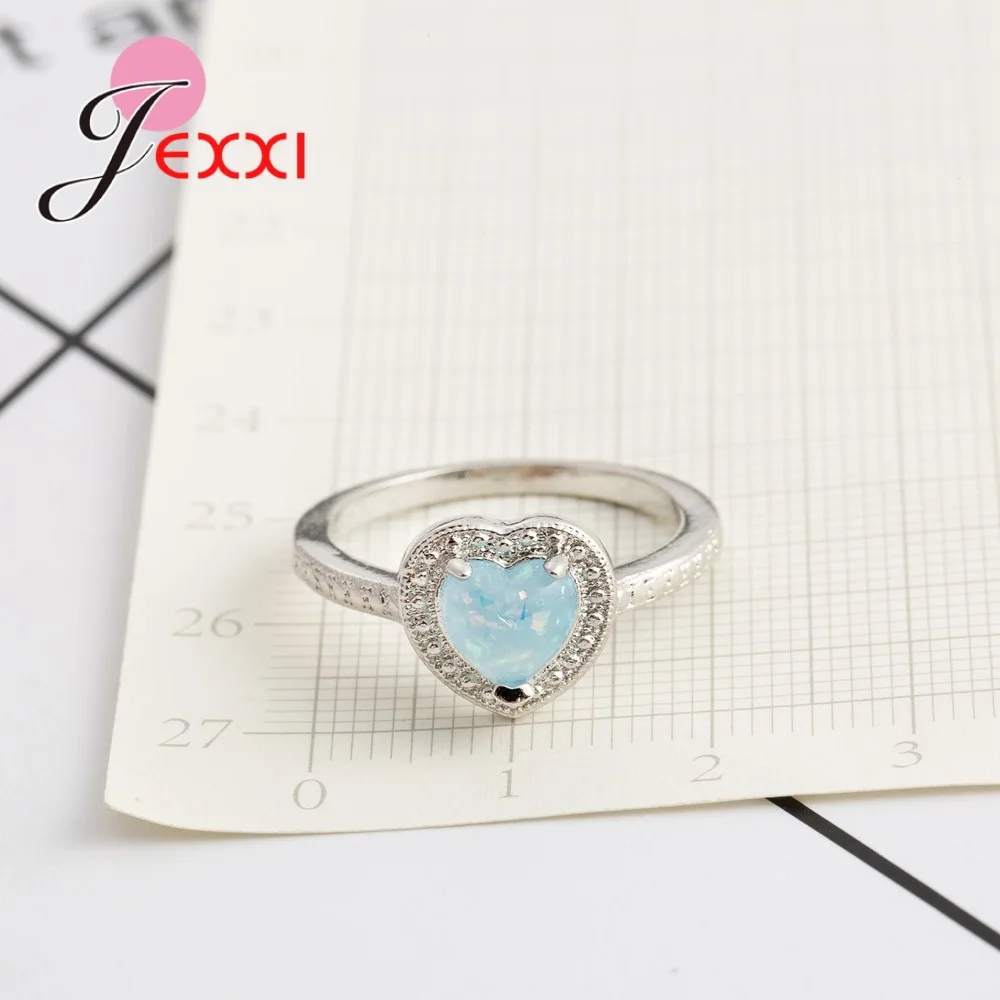 Trendy Heart Shape Opal Rings For Women Anniversary Finger Jewelry Prong Setting 925 Sterling Silver Charming Mother Gift
Trendy Heart Shape Opal Rings For Women Anniversary Finger Jewelry Prong Setting 925 Sterling Silver Charming Mother Gift