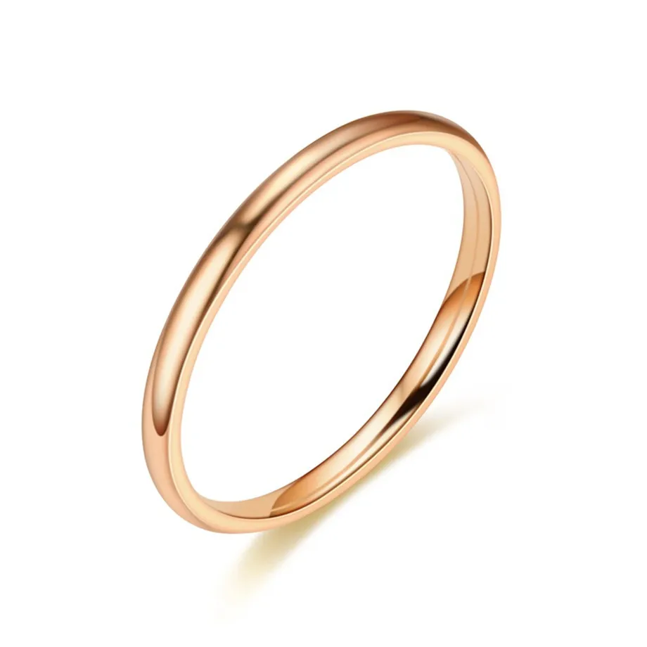 Classic Women's Men's Smooth Simple Ring Black/Rose/Gold/Silver Color Stainless Steel Wedding Rings For Men Women Jewelry Gift
Classic Women's Men's Smooth Simple Ring Black/Rose/Gold/Silver Color Stainless Steel Wedding Rings For Men Women Jewelry Gift