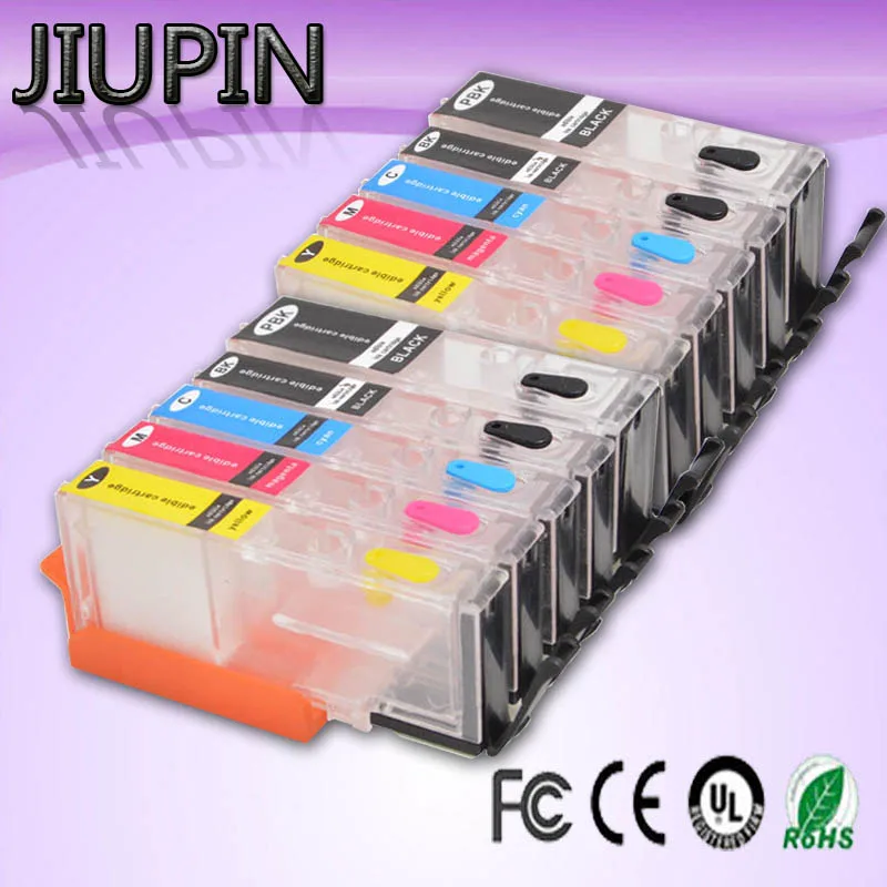 JIUPIN 650 651PGI-650XL CLI-651 XL Ink Cartridges with Auto reset chips For Canon PIXMA iP7260 MG5460 MX726 printer
JIUPIN 650 651PGI-650XL CLI-651 XL Ink Cartridges with Auto reset chips For Canon PIXMA iP7260 MG5460 MX726 printer